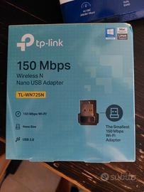 adattatore USB Wi-Fi wireless TP-Link TL-WN725N.L'