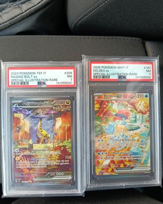 carte Pokemon gradate