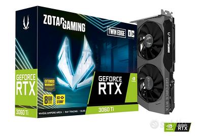 SCHEDA VIDEO NVIDIA 3060 TI 8GB GDDR6 ZOTAC TWIN