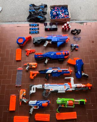 kit NERF (vendibili anche singolarmente)