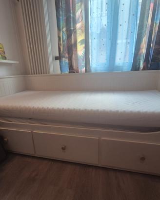 🛏️ LETTO IKEA HEMNES  + 2 MATERASSI ÅFJÄLL – OTTI