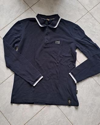 polo manica lunga Cavalli originale 