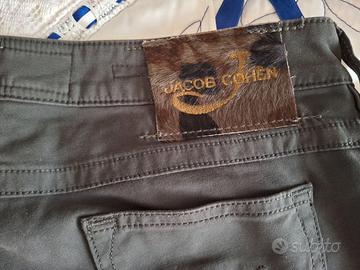 Pantalone Jacob Choen ragazza verde taglia 33