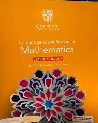 Libro matematica prima media Matematichs Cambridge