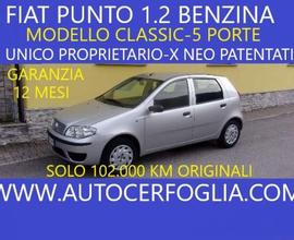 FIAT Punto 5p 1.2 Classic-SOLO 102.000 KM !!