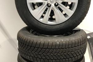 Kit Inverno: cerchio + borchia + pneumatico invern