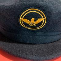 Cappello Armani di lana blu unisex originale