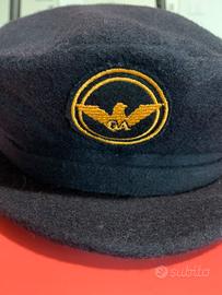 Cappello Armani di lana blu unisex originale