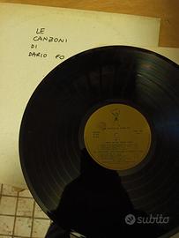 Vinile Dario Fo Le Canzoni Vol 1 Il Giullare

