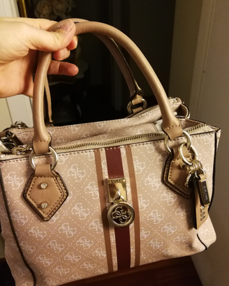 Borsa GUESS rosa cipria