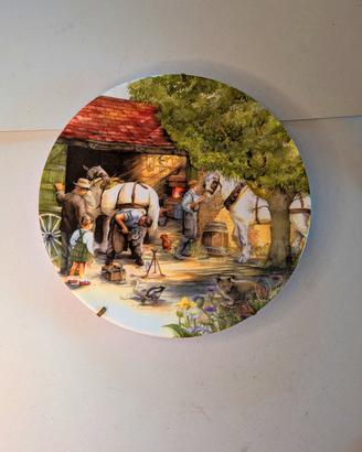 PIATTO ROYAL DOULTON THE BLACKSMITH 1990  Piatto d