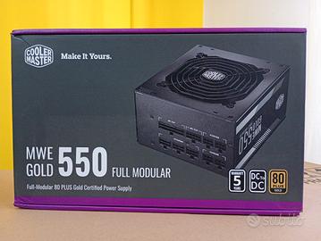 ALIMENTATORE MWE GOLD 80 PLUS GOLD 550 WATT (MPY-5