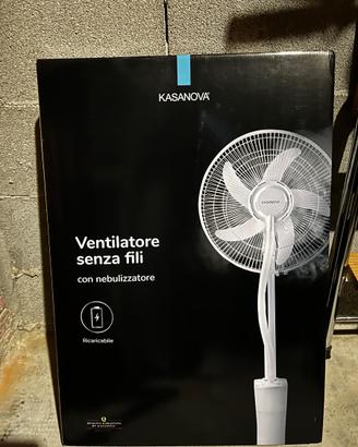 Ventilatore con nebulizzatore