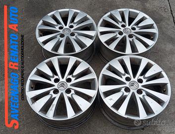 4 CERCHI in lega 16 POLLICI CITROEN