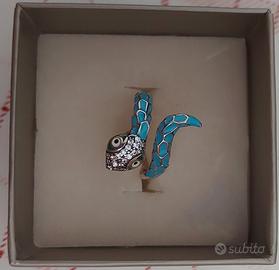 Anello setpente in argento