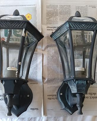 Set coppia lampade da esterno o interno belle