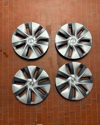 Borchie TESLA MODEL Y GEMINI per cerchi 19 pollici