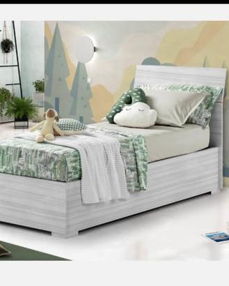 Letto singolo cameretta bambina
