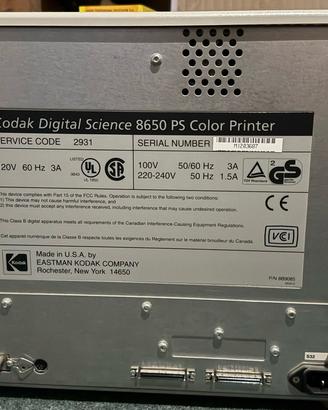 Kodak professional 8650 PS standard thermal printe