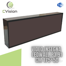 Video Insegna LEDWALL cm 175 x 50