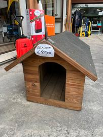 Casetta in legno per cani/gatti NUOVA