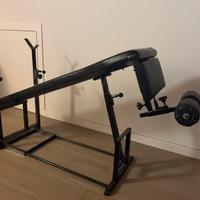 Panca professionale piana/declinata