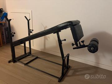 Panca professionale piana/declinata