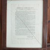 Stampa ordine circolare 1831 originale