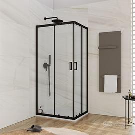 Box doccia 70x90 cm in vetro temperato 6 mm traspa