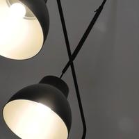 lampadario stile industrial a tre luci