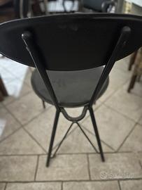 Sedie nere da cucina