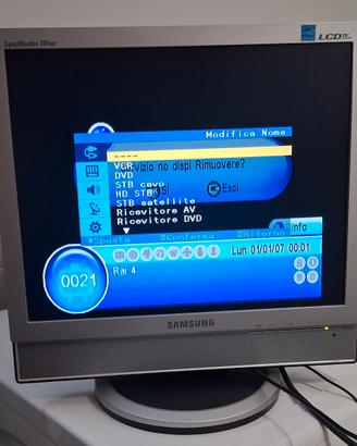Tv Samsung analogica con decoder