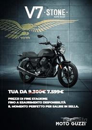 Moto Guzzi V7 IV STONE NERO RUVIDO 2026