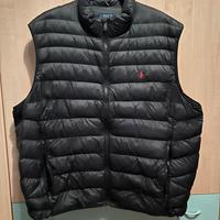 Piumino smanicato ralph lauren