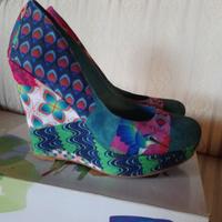 Desigual scarpe con zeppa