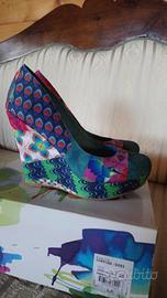 Desigual scarpe con zeppa