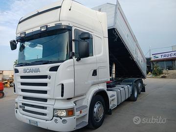 SCANIA R480 ribaltabile trilaterale