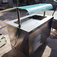 Frigorifero da esposizione con riserva 