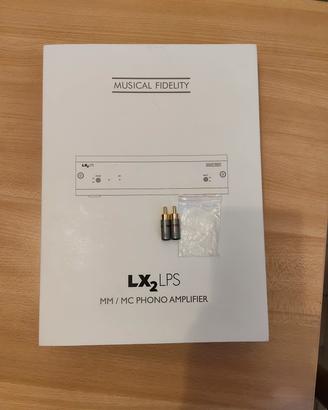 Box preamplificatore phono musical fidelity.NO NAD