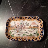 Piattino ceramica cinese posacenere/svuotatasche