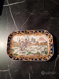 Piattino ceramica cinese posacenere/svuotatasche