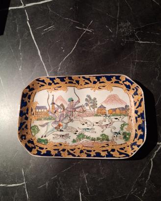 Piattino ceramica cinese posacenere/svuotatasche