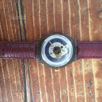 Orologio swatch chrono vintage con custodia