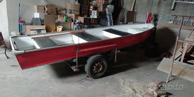 Barca Canadian 4,30 in alluminio