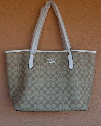 Brosa coach city tote beige
