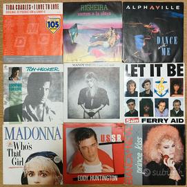 Lotto vinili 45 giri (22 vinili totali)