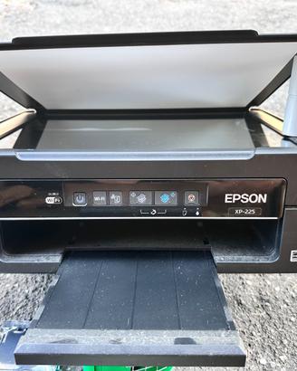 Stampante Epson XP 225 funzionante e con ricariche