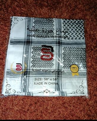 Kufia Palestinese Keffiyeh Sciarpa Unisex
