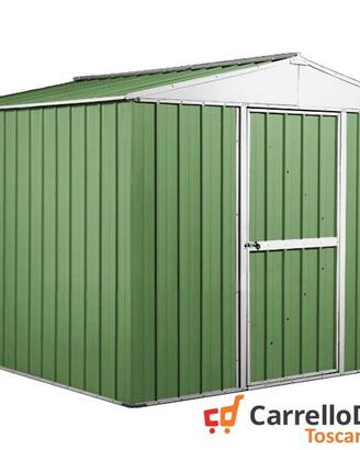 Box porta attrezzi lamiera 276x260 verde chiaro