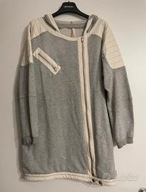 Giacca in maxi felpa